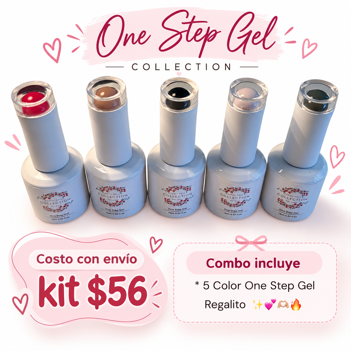 kit de color gel de un solo paso 🤭