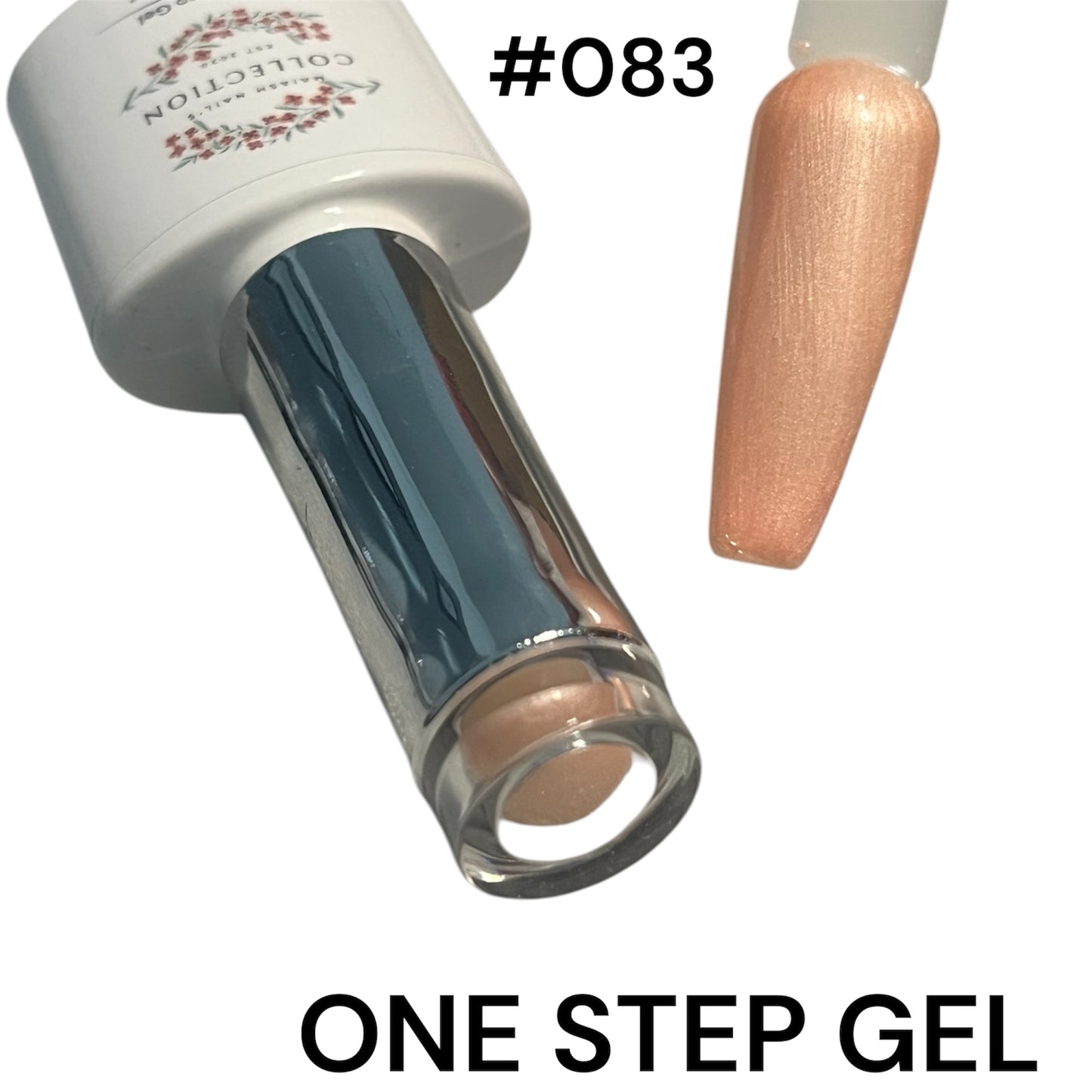One Step Gel 3 in 1 (#083) geles de un solo paso no necesita base ni top coat