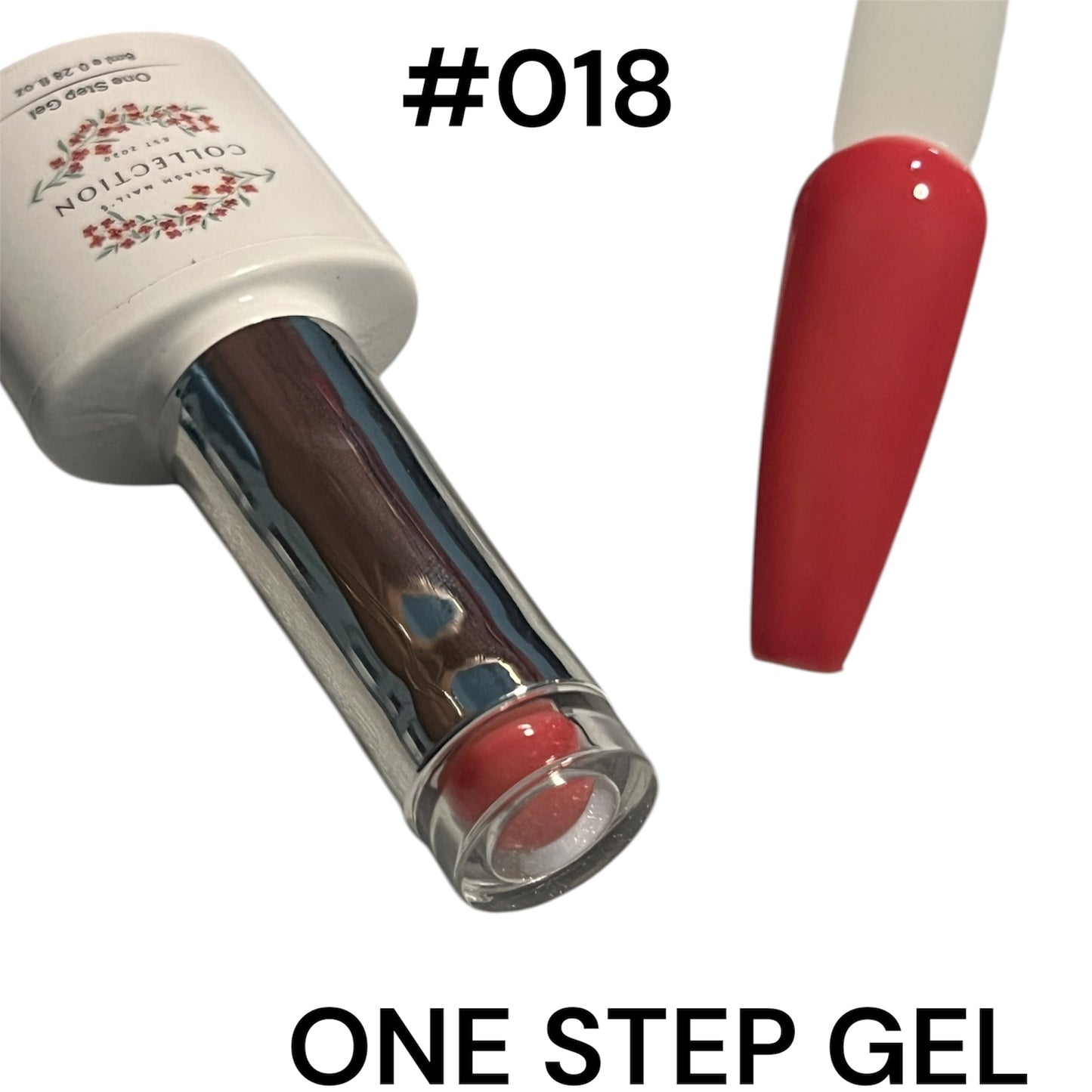 One Step Gel 3 in 1 (#018) geles de un solo paso no necesita base ni top coat