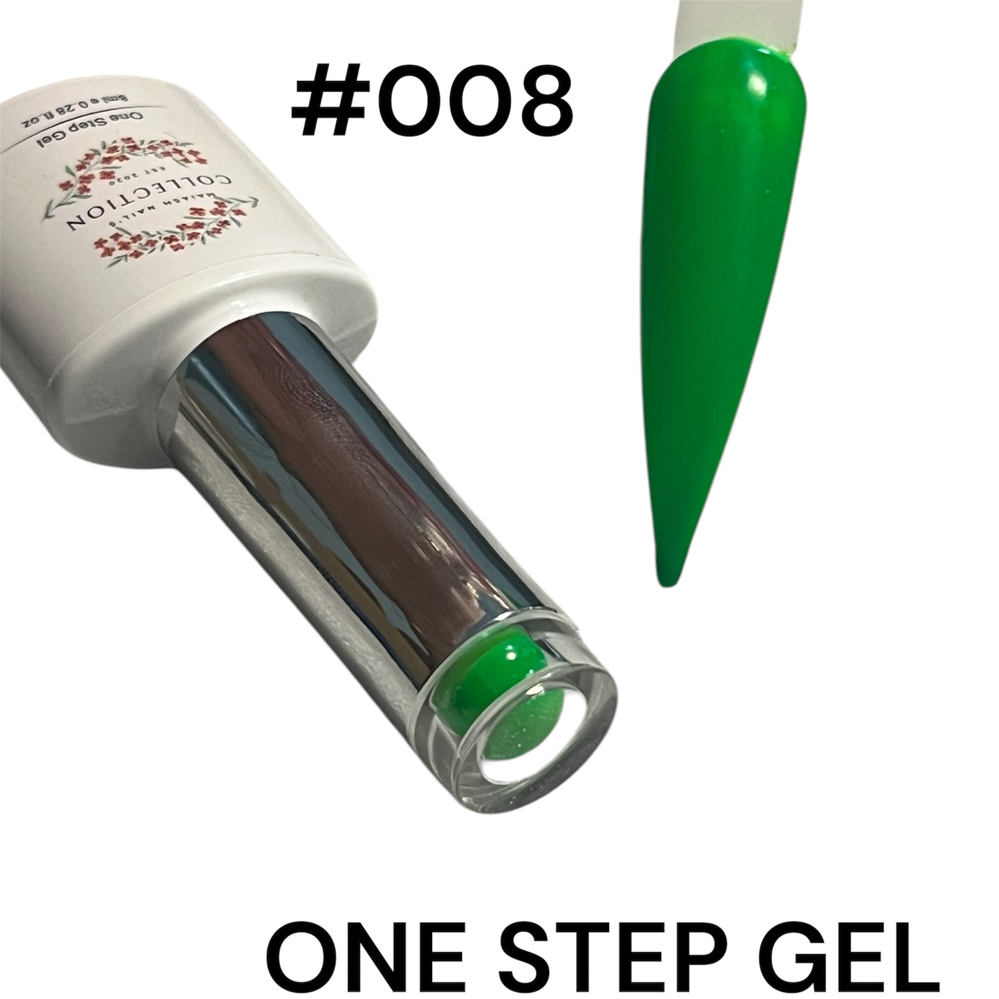 One Step Gel 3 in 1 (#008) geles de un solo paso no necesita base ni top coat