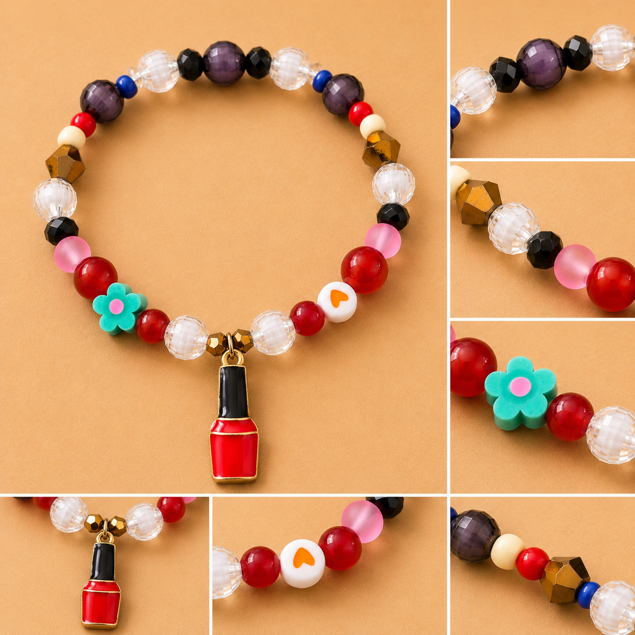 Pulsera Elástica | charms : Nails