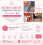 SEMINARIO PRESENCIAL TU SOLO CONMIGO PASO A PASO - Manicura Combinada con Gel precio regular $150 (depósito $50 se le resta al total ) el día de la cita debe pagar el restante / UBICACIÓN GUAYNABO PUEBLO