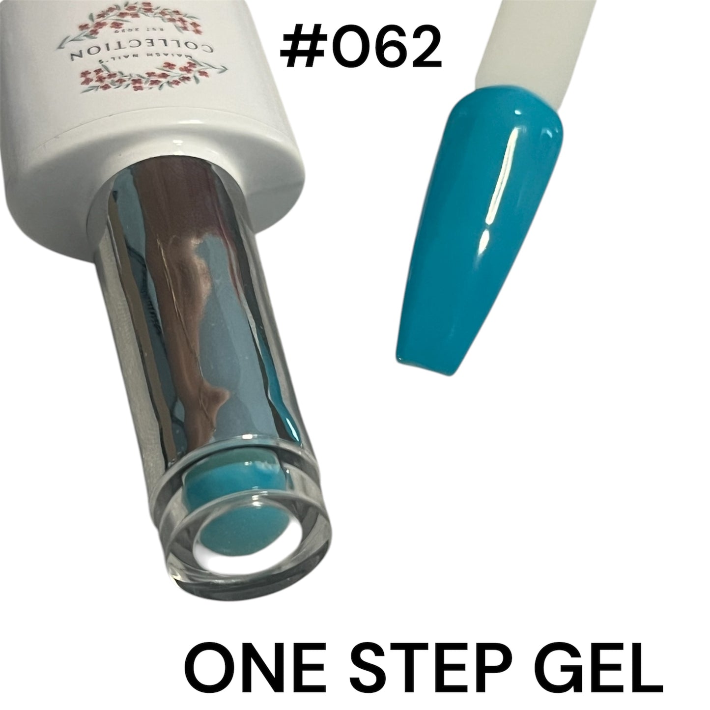 One Step Gel 3 in 1 (#062) geles de un solo paso no necesita base ni top coat