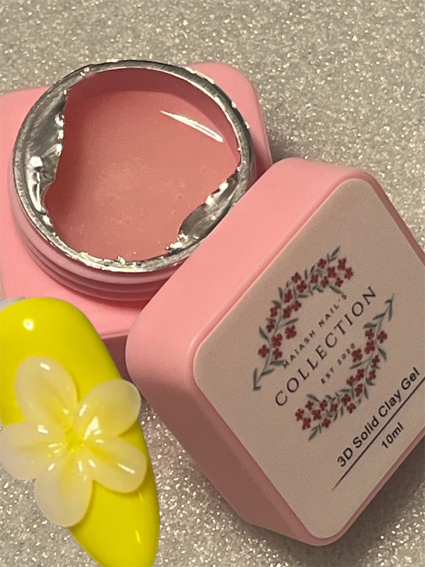 3D Gel Solid ROSA CLARO  -                                                                 Fácil de usar, resistente
- No es Pegajoso, no contiene capas pegajosa, Sin olor.