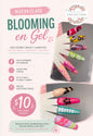Clase Online | Blooming Gel | Aprende paso a paso la técnica de Blooming Gel y crea diseños modernos con diferentes combinaciones. Plataforma para ver la clase facebook.