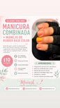 Clase Online Manicura combinada con Manejo de Rubber Base color  | Acceso 6 Meses | Plataforma para la clase facebook
