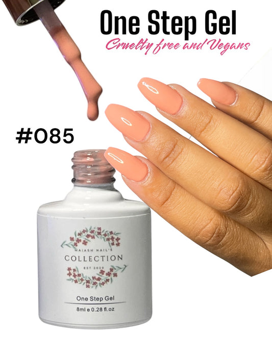One Step Gel 3 in 1 (#085) geles de un solo paso no necesita base ni top coat