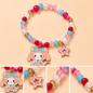 Pulsera Elástica | charms : estrella y kitty