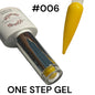 One Step Gel 3 in 1 (#006) geles de un solo paso no necesita base ni top coat
