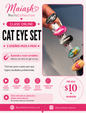 Clase Online Diseños & Efecto Cat Eyes  ✨ | Acceso 6 Meses | Plataforma para la clase facebook
