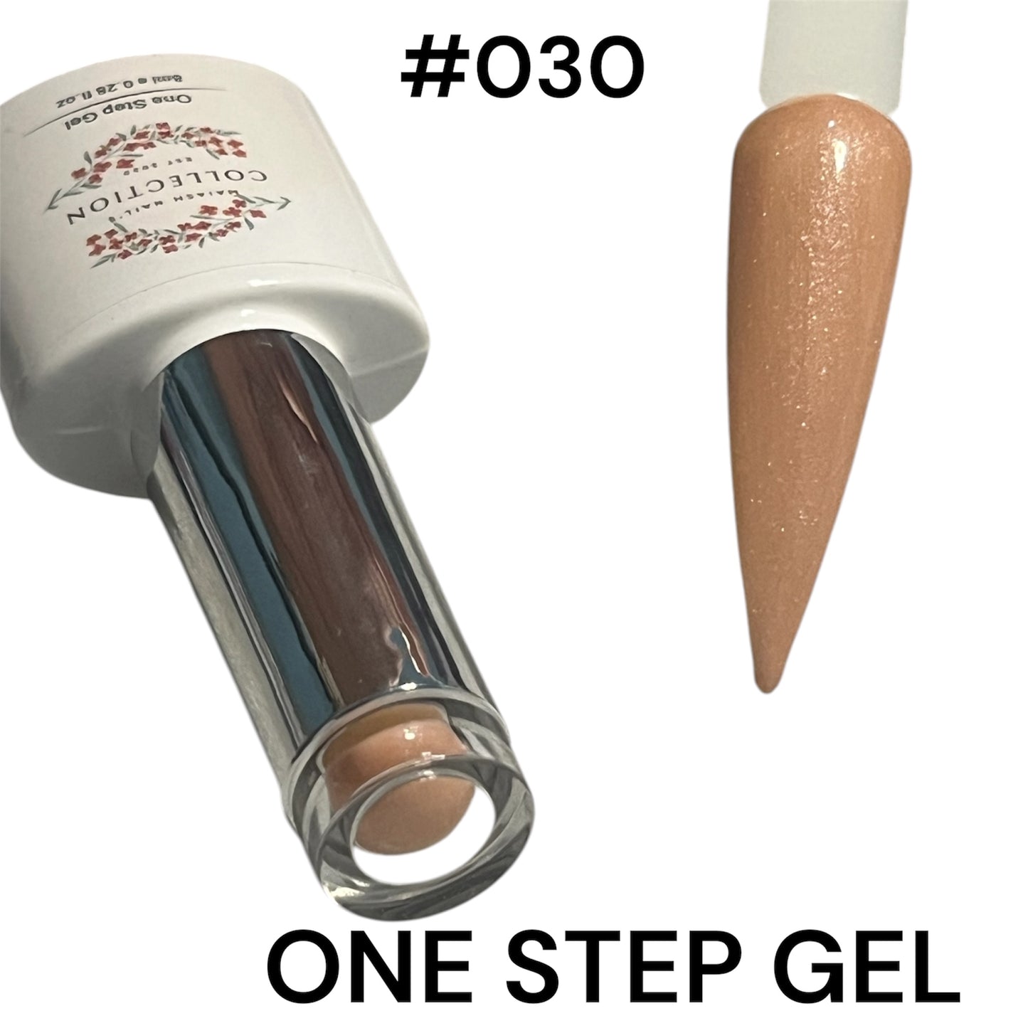 One Step Gel 3 in 1 (#030) geles de un solo paso, no necesitas base ni top coat