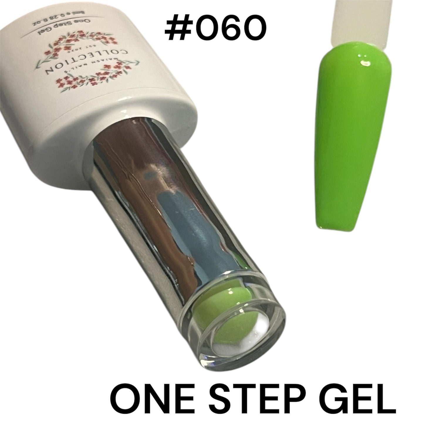 One Step Gel 3 in 1 (#060) geles de un solo paso no necesita base ni top coat