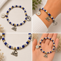 Pulsera Elástica | charms : Flor, Jesús, ancla