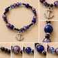 Pulsera Elástica | charms : ancla ⚓️