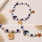 Pulsera Elástica | charms : huella, corazón, estrella, perro
