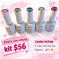 Kit de One Step gel color - colores de un solo paso