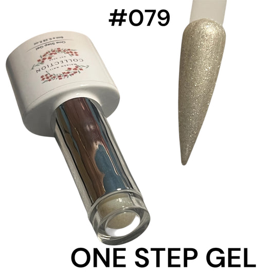 One Step Gel 3 in 1 (#079) geles de un solo paso no necesita base ni top coat