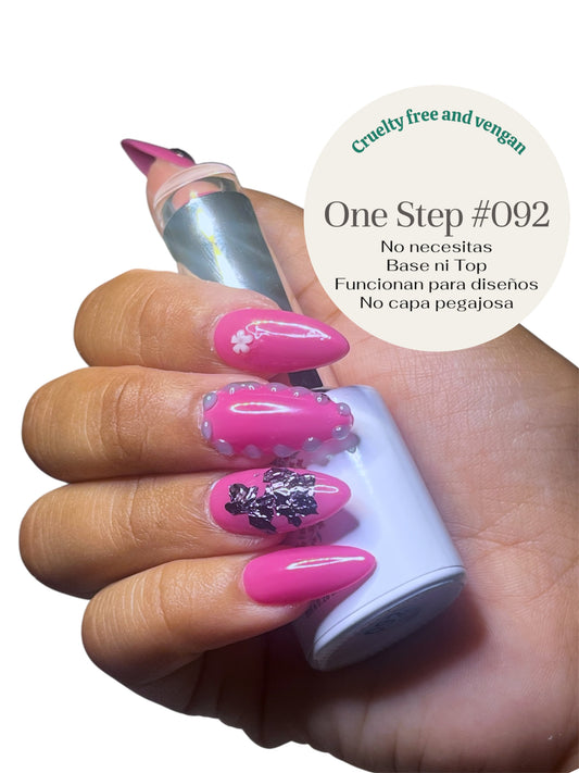 One Step Gel 3 in 1 (#092) - geles de un solo paso no necesita base ni top coat