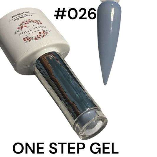 One Step Gel 3 in 1 (#026) geles de un solo paso no necesita base ni top coat