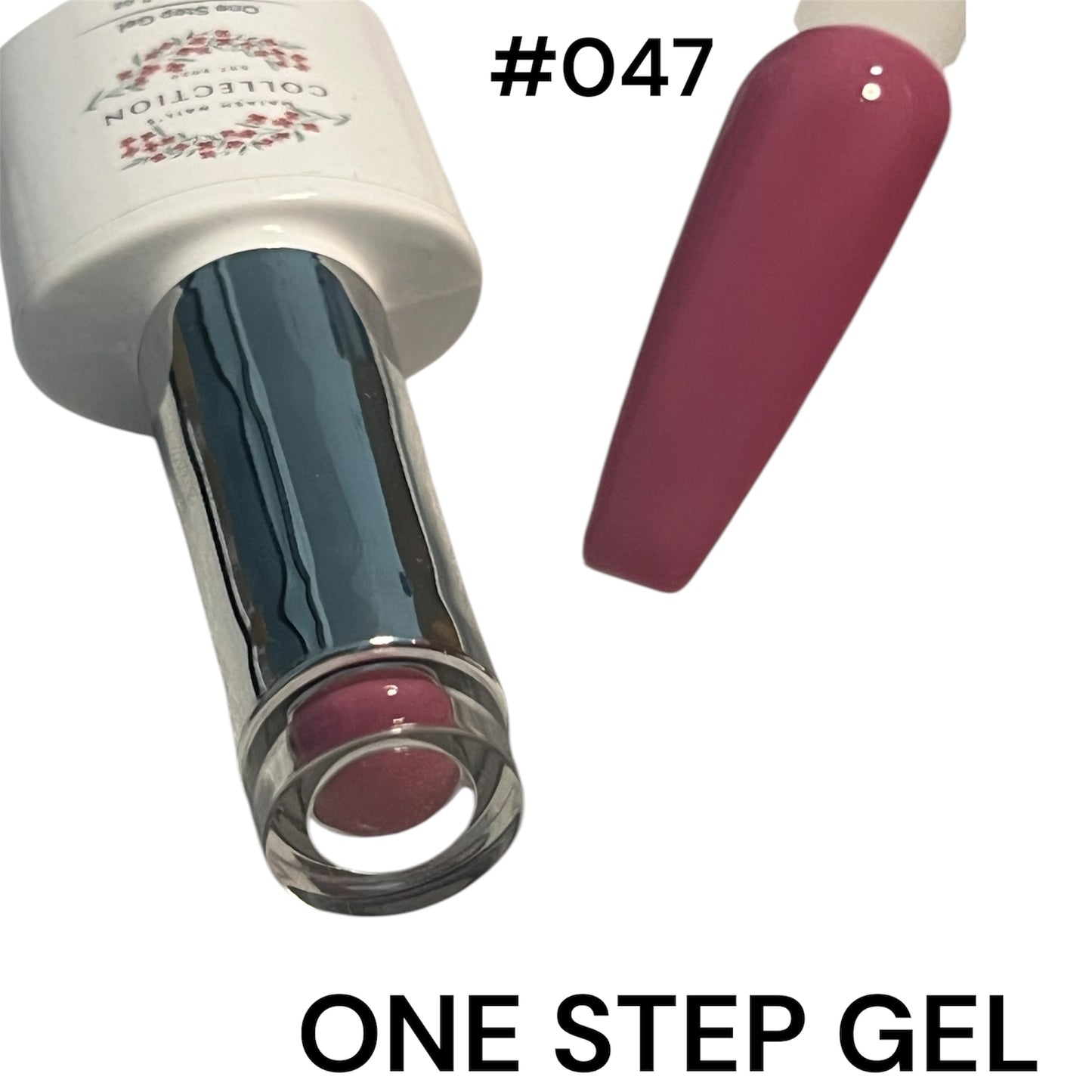 One Step Gel (#047) se ve un poco mas oscurito