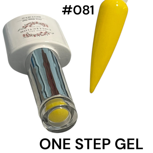 ONE STEP GEL 3 in 1  (#081) geles de un solo paso no necesita base ni top coat