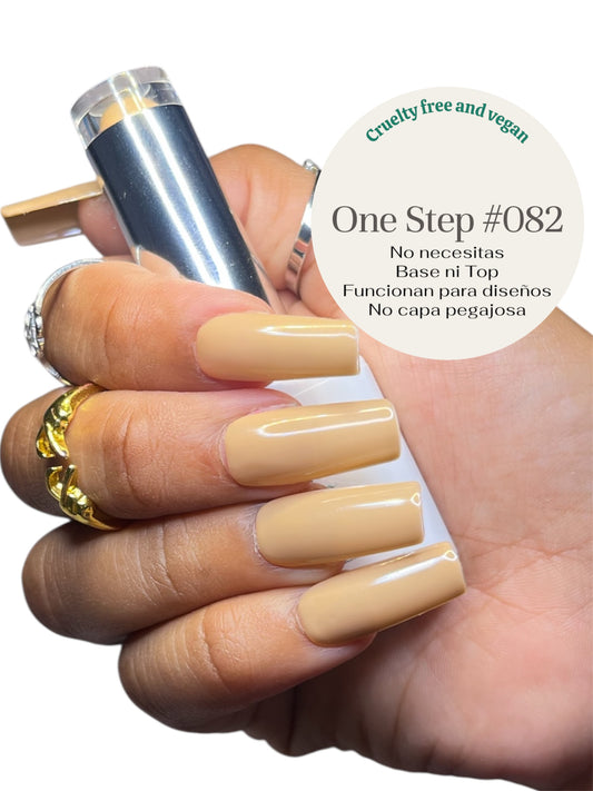 One Step Gel 3 in 1 (#082) geles de un solo paso no necesita base ni top coat