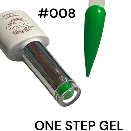 One Step Gel 3 in 1 (#008) geles de un solo paso no necesita base ni top coat