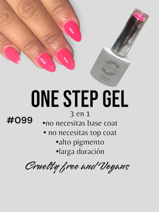 One Step Gel 3 in 1 (#099) - geles de un solo paso no necesita base ni top coat