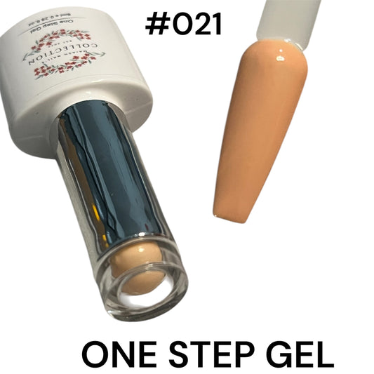 One Step Gel 3 in 1 (#021) geles de un solo paso no necesita base ni top coat