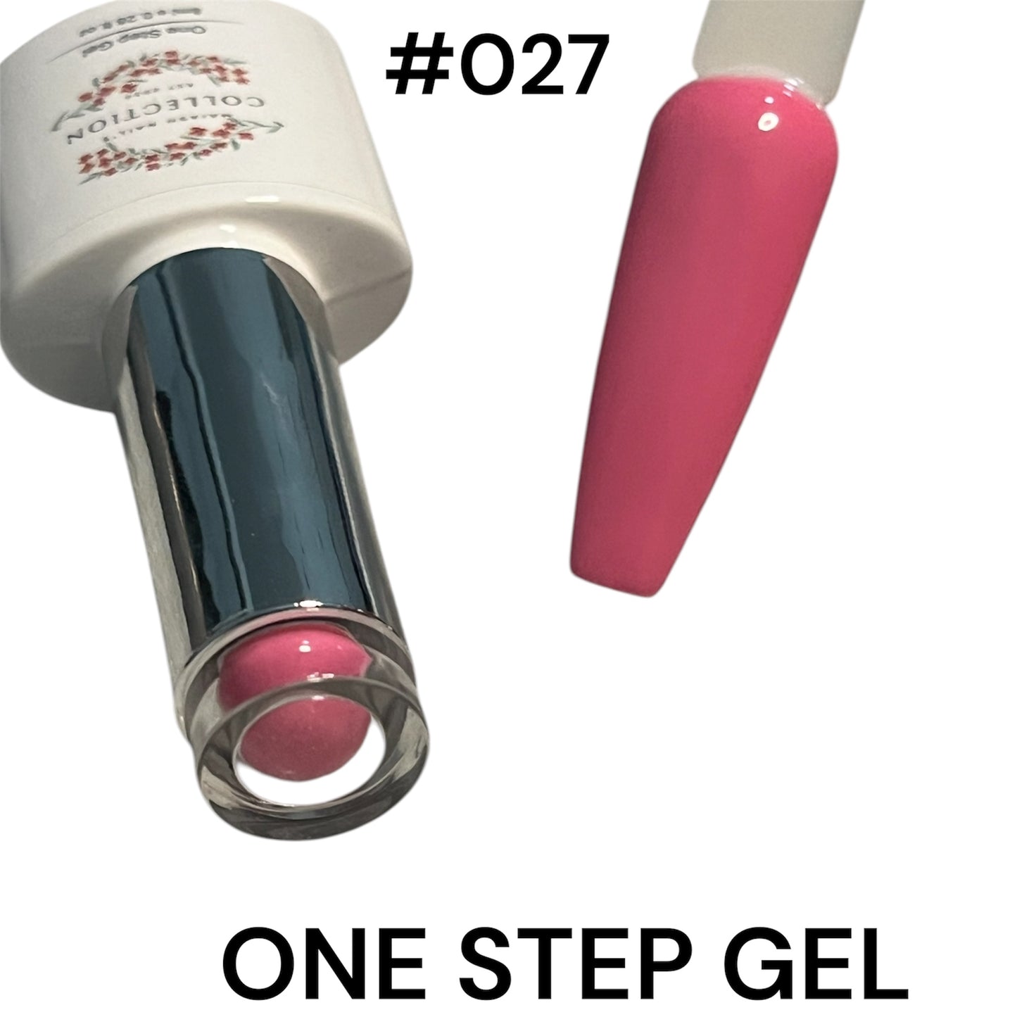 One Step Gel 3 in 1 (#027) geles de un solo paso no necesita base ni top coat