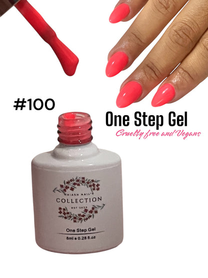 One Step Gel 3 in 1 (#100) geles de un solo paso no necesita base ni top coat