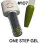 One Step Gel 3 in 1 (#107) geles de un solo paso no necesita base ni top coat