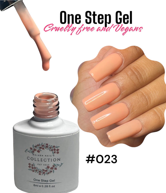One Step Gel (#023) - geles de un solo paso no necesita base ni top coat