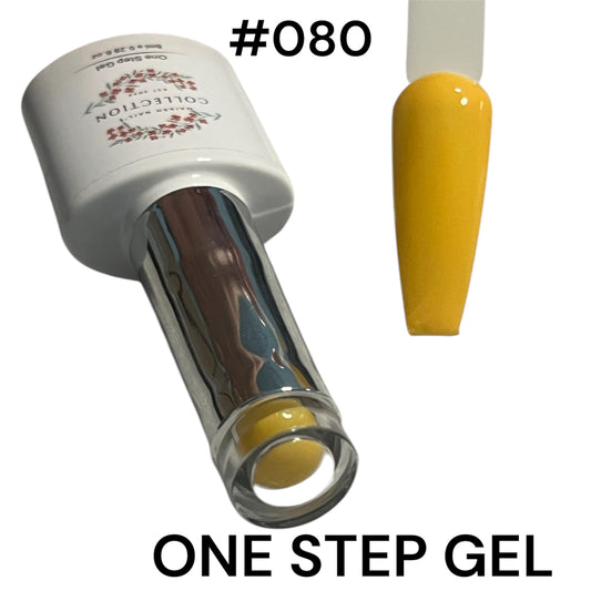 One Step Gel 3 in 1 (#080) geles de un solo paso no necesita base ni top coat