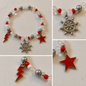 Pulsera Elástica | charms : estrella, rayo y timón