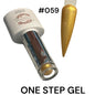 One Step Gel 3 in 1 (#059) geles de un solo paso no necesita base ni top coat