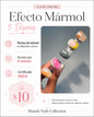 Clase Online - Set MÁRMOL Nails – 5 Diseños Acceso 6 Meses | Plataforma para la clase facebook