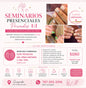 SEMINARIO PRESENCIAL TU SOLO CONMIGO PASO A PASO / Manicura Combinada con GEL TIPS Y GEL  2 en 1 precio regular $180 (Depósito $80) el día de la cita debe pagar el restante / UBICACIÓN GUAYNABO PUEBLO