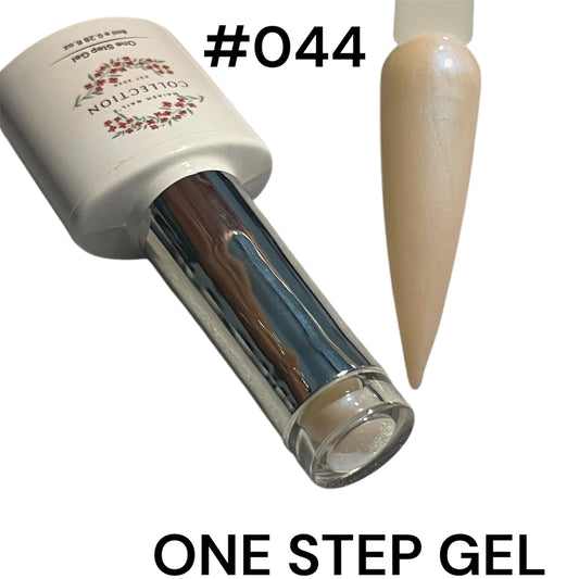 One Step Gel 3 in 1 (#044) geles de un solo paso no necesita base ni top coat