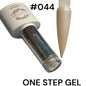 One Step Gel 3 in 1 (#044) geles de un solo paso no necesita base ni top coat
