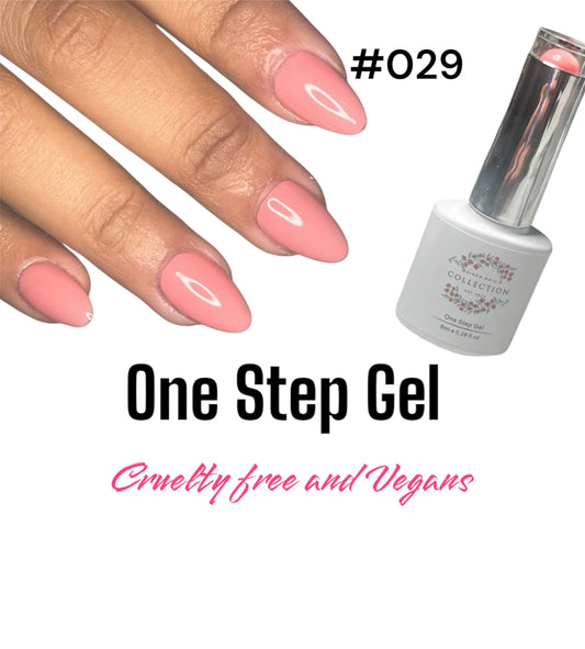One Step Gel 3 in 1 (#029) geles de un solo paso no necesita base ni top coat