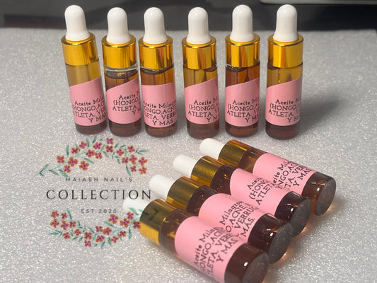 Aceite Milagroso (HONGO,ACNÉ, PIE ATLETA, VERRUGAS Y MÁS (TAMAÑO 5 ML ) 🚨 LEER LAS INSTRUCCIONES PARA USO ADECUADO